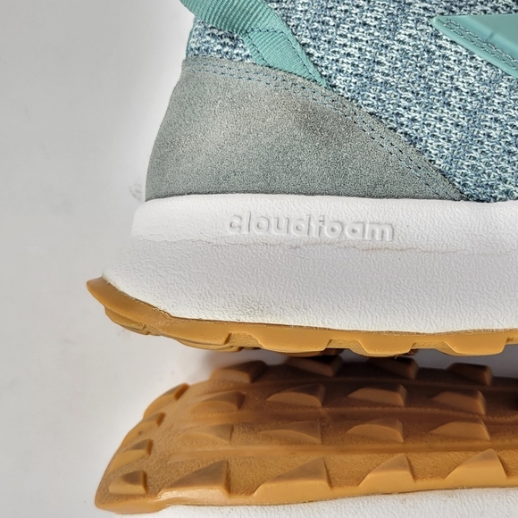 Adidas Women's Teal Sneakers #751 Size 9.5 - Picture 9 of 12